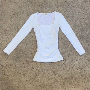 Boston Proper Long Sleeve Slimming Shirt